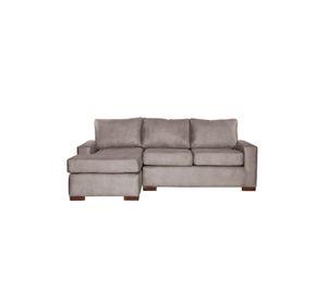 SECCIONAL IZQ LIVORNO CUERO KENTUCKY GRIS