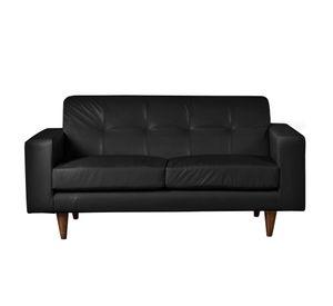 SOFA SALERNO 2C PU NEGRO