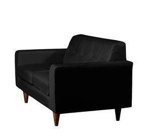 SOFA SALERNO 2C PU NEGRO