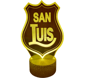Lámpara ilusión 3D De San Luis De Quillota 7 colores led