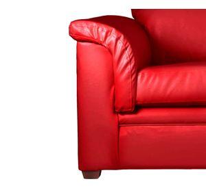 LIVING ANCONA 3-2 PU GRANO ROJO