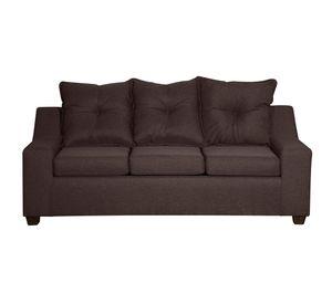Sofa  Viena 3 cuerpos   Tela Chocolate  190 x 80x90