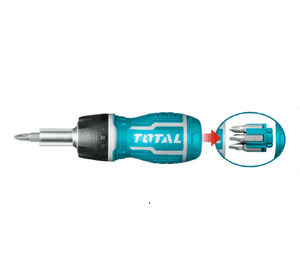 Destornillador Ratchet 8 En 1 Total Tacsds1726
