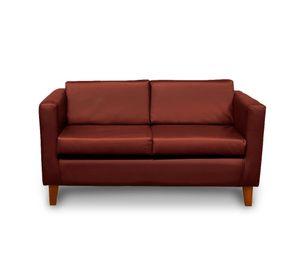 SOFA SICILIA 2C PU CHOCOLATE