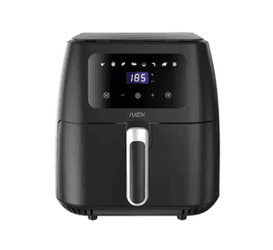 Freidora De Aire Digital Nex 8 Litros Sin Aceite 8 Funciones Negro