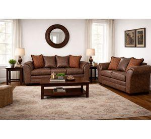Juego de Living 3 2 Aconcagua Chocolate