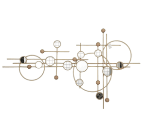 Fondo De Espejo Decorativo Estilo Abstracto 120cm