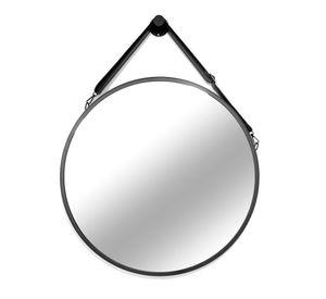 Espejo Colgante Decorativo Redondo Negro Joytek 60 cm de diámetro