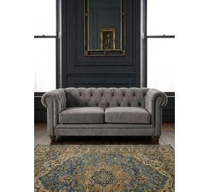 SOFA FLORENCIA 2C TELA VELVET GRIS