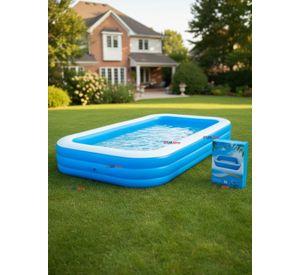 Piscina Inflable Rectangular 305x183x60cm de Color Azul