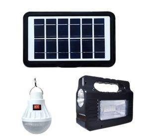 Kit Solar De Emergencia Camping Usb 3 Ampolletas