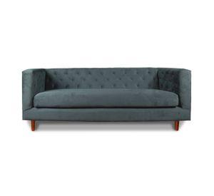 SOFA BRESCIA 3C TELA VELVET VIVIAN GRIS