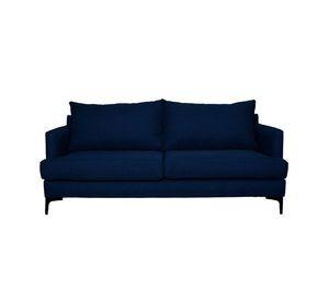 Sofá Aldara Felpa Azul 2C