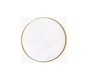 Espejo Redondo Lugano 80cm Diámetro Dorado