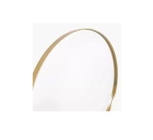 Espejo Redondo Lugano 80cm Diámetro Dorado