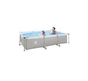 Piscina Rectangular Estructural 300x207x65 CM Gris