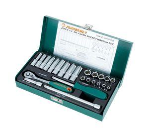 Juego Dados 1/4 25pcs Metrico Jonnesway