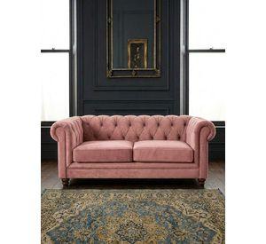 SOFA FLORENCIA 2C TELA VELVET PALO ROSA