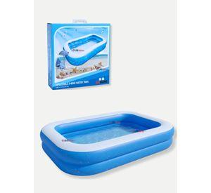 Piscina Inflable Rectangular 262x175x51 CM Azul