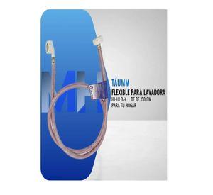Mangueras Entrada Agua Lavadora 1.5m 3/4 X2 Taumm Universal
