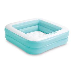 Piscina Inflable para Niños Intex 86x86x25cm 57100NP Celeste
