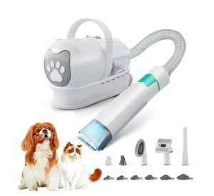 Kit Cortapelo Aspiradora Perros Gatos Aseo Mascotas 2 En 1