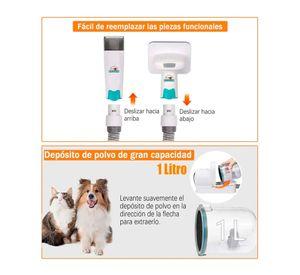 Kit Cortapelo Aspiradora Perros Gatos Aseo Mascotas 2 En 1