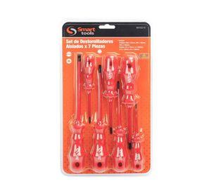 Juego de Destornilladores Aislados Smart Tools - 7 Piezas