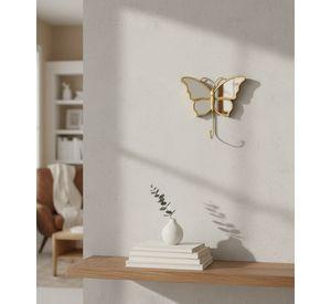 Set 3 Espejo Decorativo Mariposa Adorno Pared Hogar Jhn