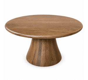 Mesa de Centro redonda de madera Terra Meya Muebles