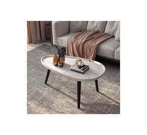 Juego de mesa de centro ovalada 80+50cm Chic Home
