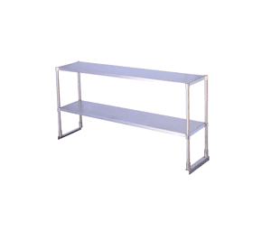 Plateo Doble 180x30x60cm Acero Inoxidable