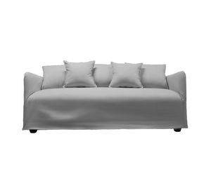 Sofá Dua Chenille Gris 3C