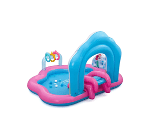 Piscina Inflable Princesas Centro Juego Disney Princess 221x193x140 Cm