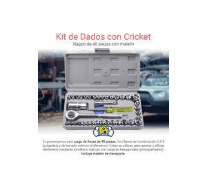 Kit de Dados con Cricket NAPPO 40 Piezas