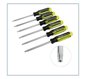 Destornilladores Torx Estrella Con Agujero Uyustools Set 6