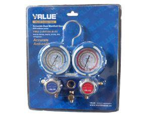 ARBOL DE CARGA R410 VALUE MANOMETRO MANIFOLD