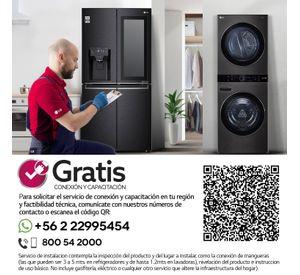 Lavadora Secadora Carga Frontal LG 22/13Kg WD22BV2S6R con AIDD™ y Steam