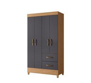 CLOSET 4P MOBI GRAPHITE VEKKAHOME