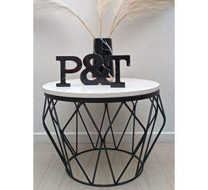 Mesa de Centro Rombal Black 60 cm diámetro