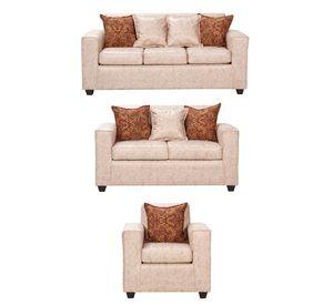 Juego de Living 3 2 1 1 Ezeiza Beige