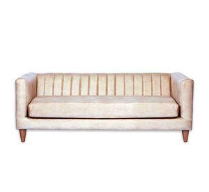 SOFA SORRENTO 3C CUERO KENTUCKY BEIGE
