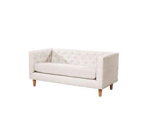 SOFA BRESCIA 2C LINO BLANCO