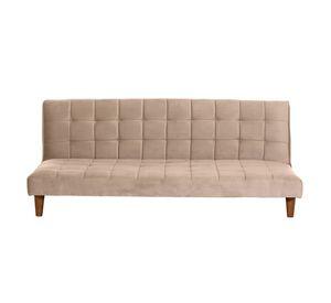 FUTON TURIN  TELA VELVET BEIGE