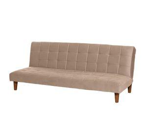 FUTON TURIN  TELA VELVET BEIGE