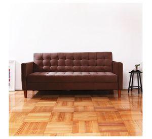 FUTON GENOVA  TELA VELVET CHOCOLATE