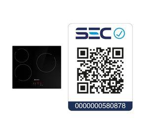 Encimera Eléctrica 3 Platos Mademsa Victrocerámica VM3TR