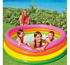 Piscina Bebé Inflable Sunset Glow 168x46 Cm