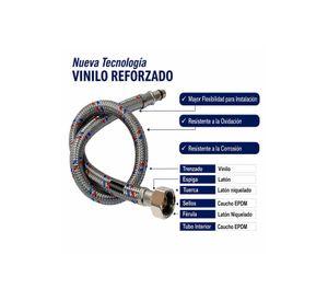 Flexible agua HE/HI 50cm  1/2" Hoffens