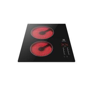 Encimera Eléctrica 2 Platos Vitrocerámica Panel Touch VE3ST